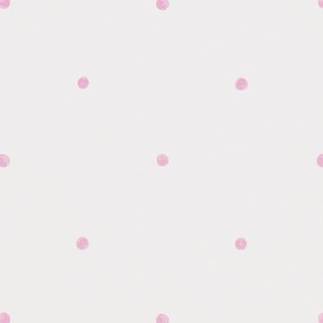 Sanderson Wallpaper Polka Pink/Cream 214049
