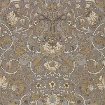 Morris & Co Wallpaper Pure Lodden Taupe/Gold 216028