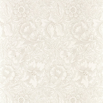 Morris & Co Wallpaper Pure Poppy Ecru/Stone 216034