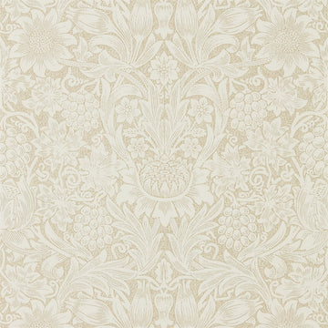 Morris & Co Wallpaper Pure Sunflower Parchment/Gold 216047