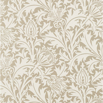 Morris & Co Wallpaper Pure Thistle (Beaded) Gilver 216548