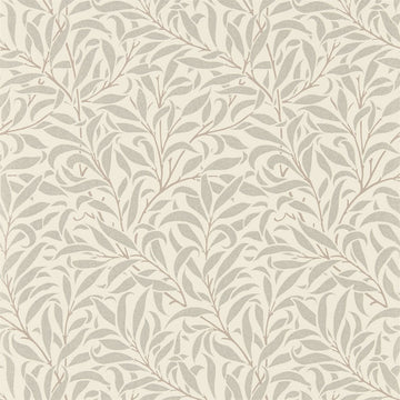 Morris & Co Wallpaper Pure Willow Boughs Ecru/Silver 216023