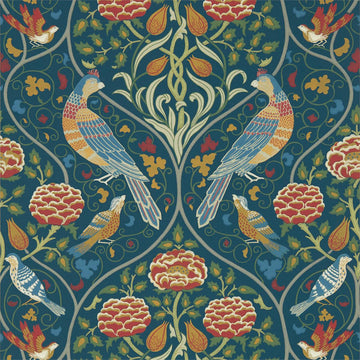 Morris & Co Wallpaper Seasons by May Indigo 216686