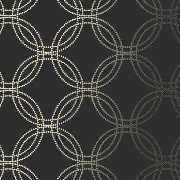 Graham & Brown Wallpaper Serpentine Black/Rose Gold 120141