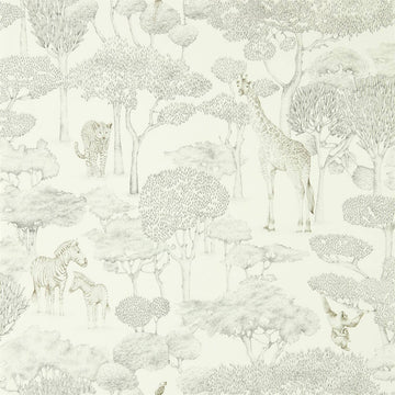 Harlequin Wallpaper Shamwari Chalk / Slate 112243