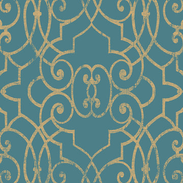 Graham & Brown Wallpaper Shoji Teal 105233