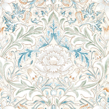 Morris & Co Wallpaper Simply Severn Bayleaf/Annatto 217074