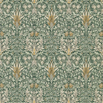 Morris & Co Wallpaper Snakeshead Forest/Thyme 216863
