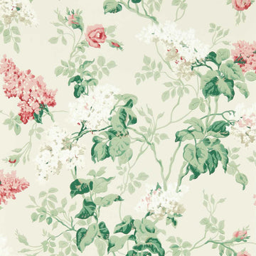 Sanderson Wallpaper Sommerville Blush/Grey Birch 217050
