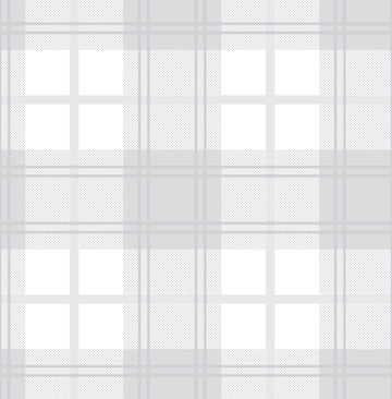 Graham & Brown Wallpaper Tartan White 105905