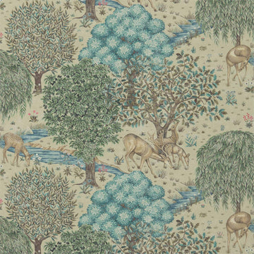 Morris & Co Wallpaper The Brook Linen 216821