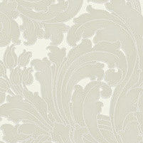 Little Greene Wallpaper Tulip Pale Grey