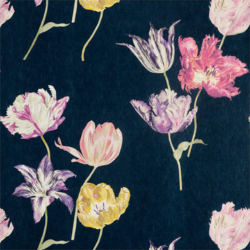 Sanderson Wallpaper Tulipomania Ink 216667