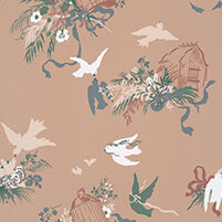 Little Greene Wallpaper Volieres Masquerade