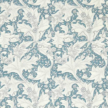 Morris & Co Wallpaper Wallflower Woad Blue 217187