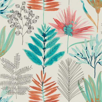 Harlequin Wallpaper Yasuni Paprika / Kiwi 111763