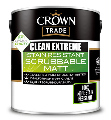 Crown Clean Extreme Scrubbable Matt