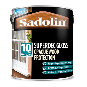 Sadolin Superdec Gloss Opaque Wood Protection