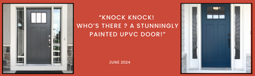 HOW TO TRANSFORM YOUR UPVC FRONT DOOR WITH A FRESH COAT OF PAINT!