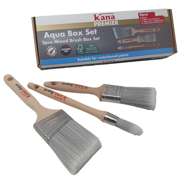 Kana Aqua Mixed Brush Set