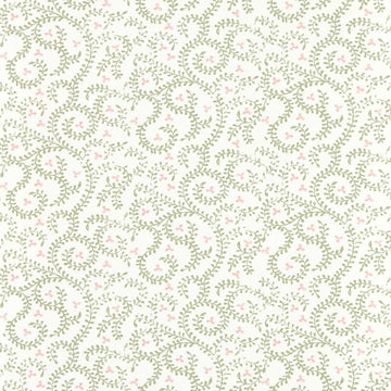 Clarke & Clarke Wallpaper Buta Sage W0233/04