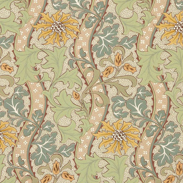 Morris & Co Wallpaper Cornflower Lemon/Sage MUNW217583