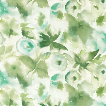 Harlequin Wallpaper Flores Clover / Kelly / Aqua 113137