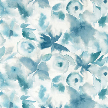 Harlequin Wallpaper Flores Cornflower / First Light / Denim 113138