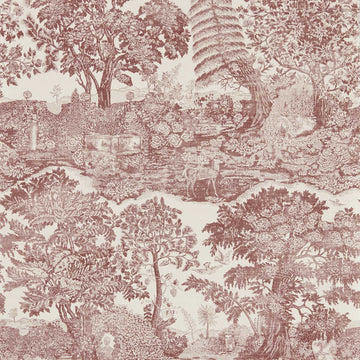 Sanderson Wallpaper Highgrove Toile Oak DHIP217478