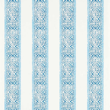 Clarke & Clarke Wallpaper Kalamkari Cobalt W0237/02