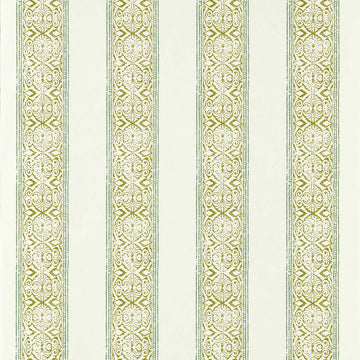 Clarke & Clarke Wallpaper Kalamkari Sage W0237/03