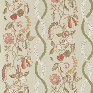 Sanderson Wallpaper Kitchen Garden Olive & Russet DHIP217507