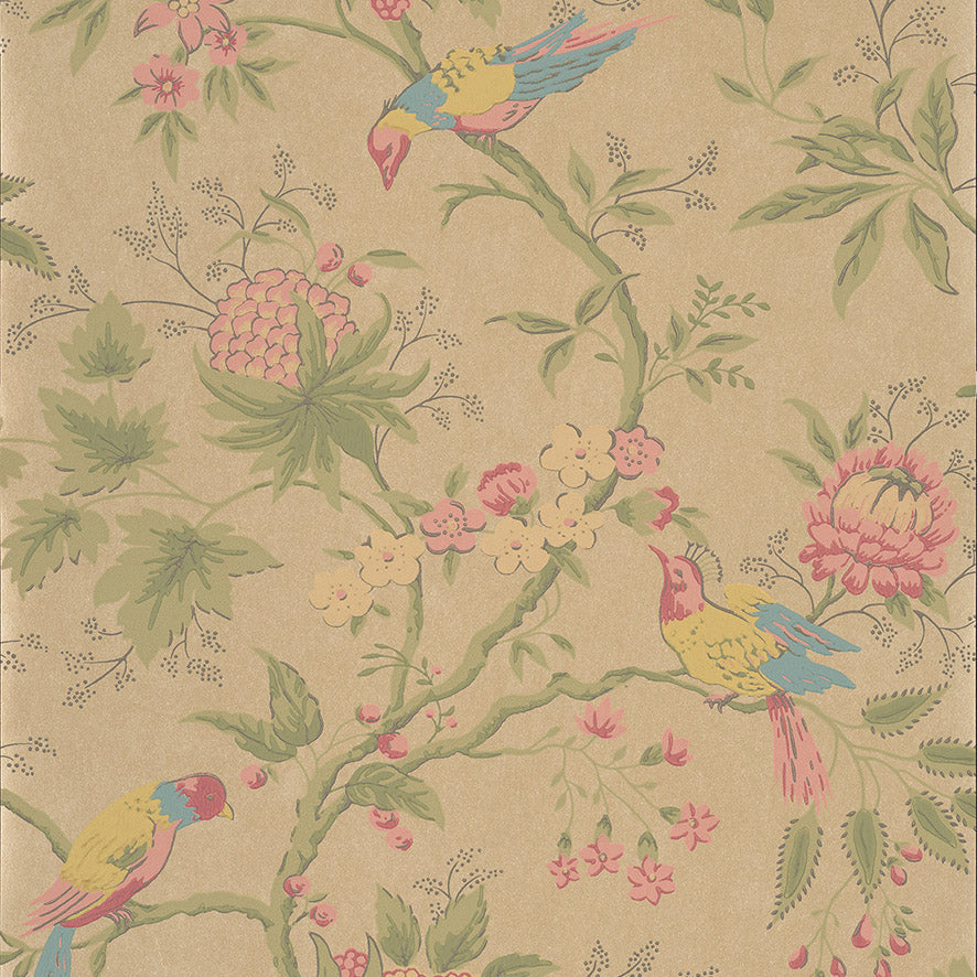 Little Greene Wallpaper Brooke House Parchment