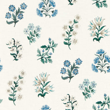 Clarke & Clarke Wallpaper Leiden Denim W0194/03