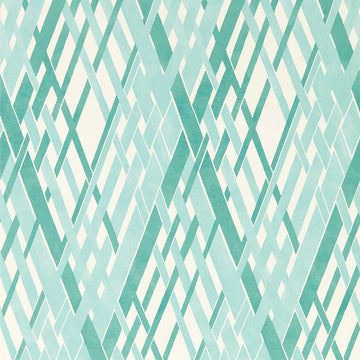 Harlequin Wallpaper Lacronan Aqua / First Light 113124