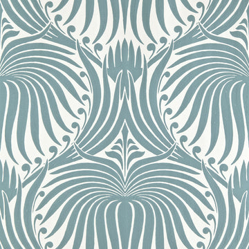 Broad Stripe by Farrow & Ball - Green - Wallpaper - BP 1329