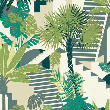 Clarke & Clarke Wallpaper Malindi Palm W0186/03