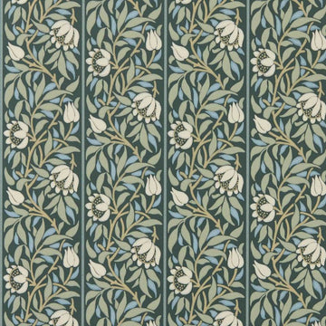 Morris & Co Wallpaper Peony Trellis Bayleaf/Slate MUNW217571