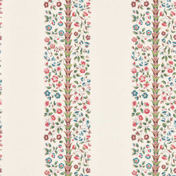 Sanderson Wallpaper Pergola Stripe Rose Chintz DHIP217485