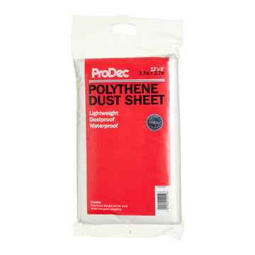 Prodec Polythene Dust Sheet 12' x 9'