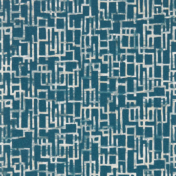 Clarke & Clarke Wallpaper Quadrata Midnight W0184/02