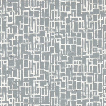 Clarke & Clarke Wallpaper Quadrata Steel W0184/03