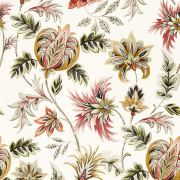 Clarke & Clarke Wallpaper Sizergh Blush/Sage W0198/01