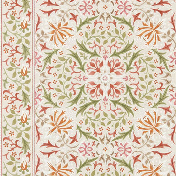 Morris & Co Wallpaper Walthamstow Rose/Nettle MUNW217602
