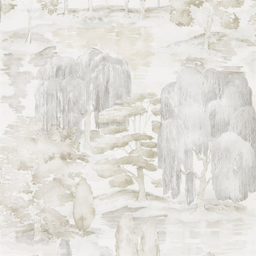 Sanderson Wallpaper Waterperry Ivory/Stone 216280