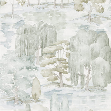 Sanderson Wallpaper Waterperry Willow/Olive 216283