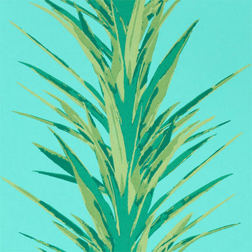 Sanderson Wallpaper Yucca Sky/Green 216648
