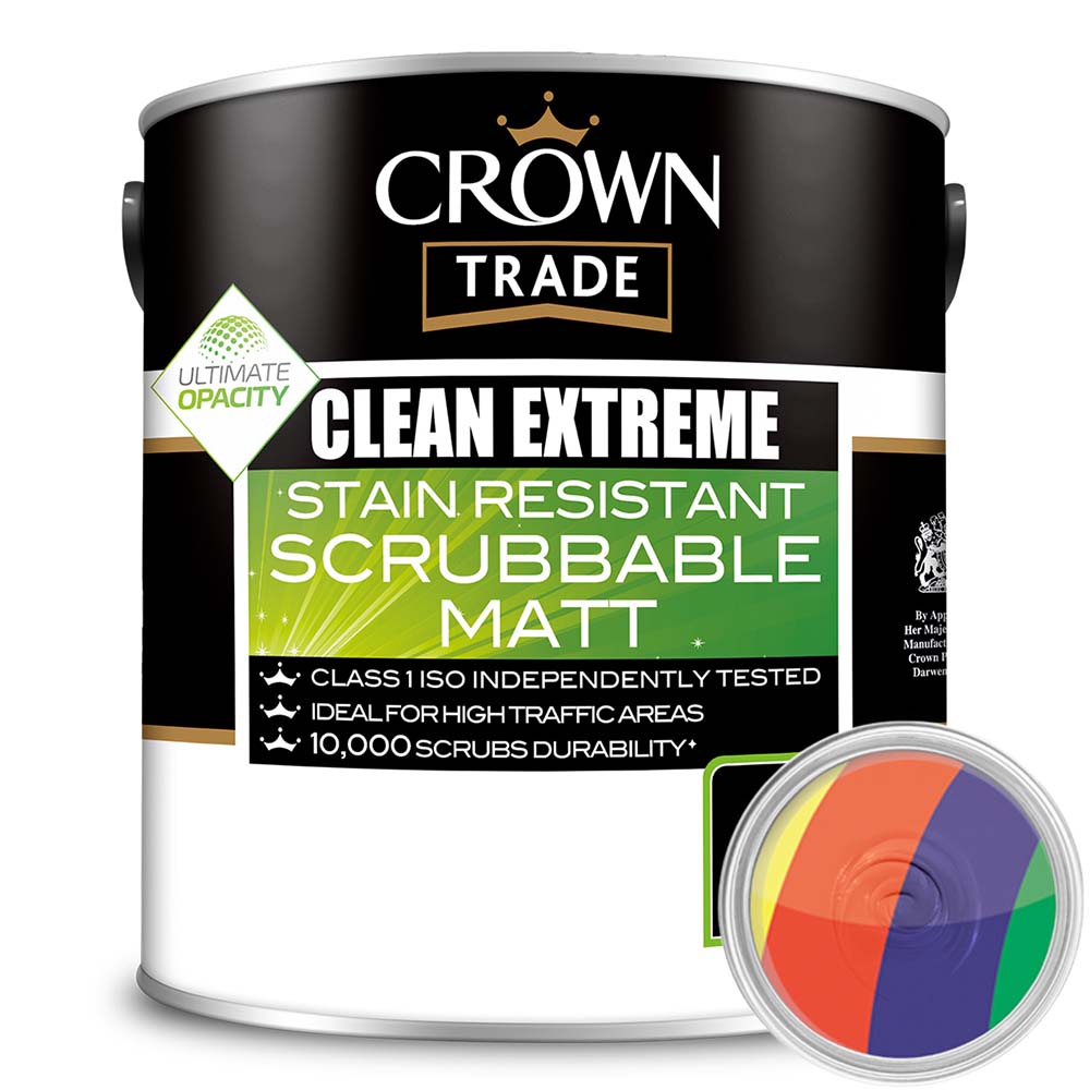 Crown Trade Clean Air Scrubbable Matt