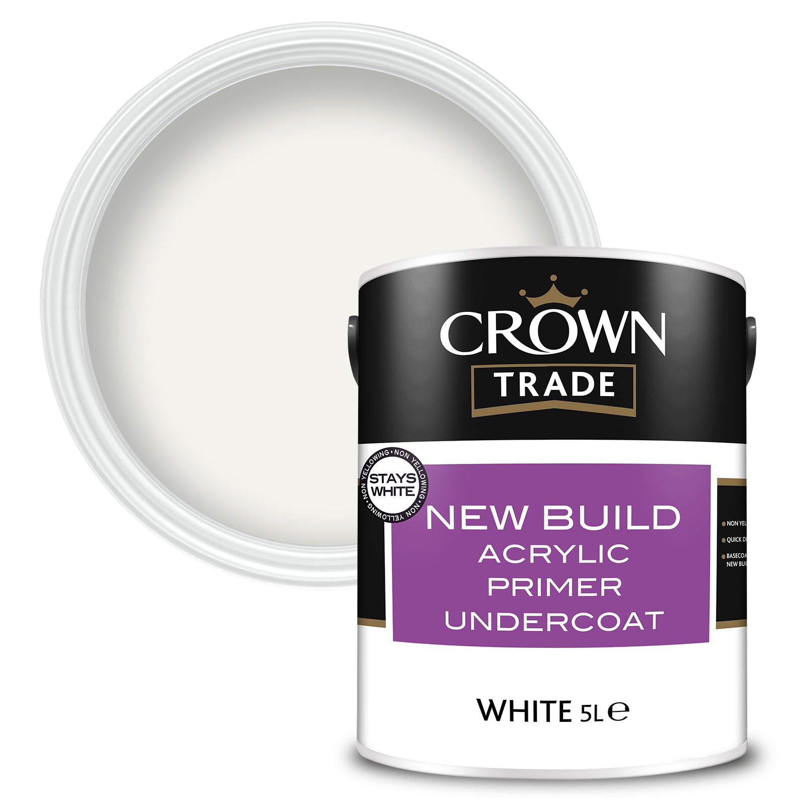 Acrylic Primer Sealer Undercoat - Clear - Crown Paints Online Shop